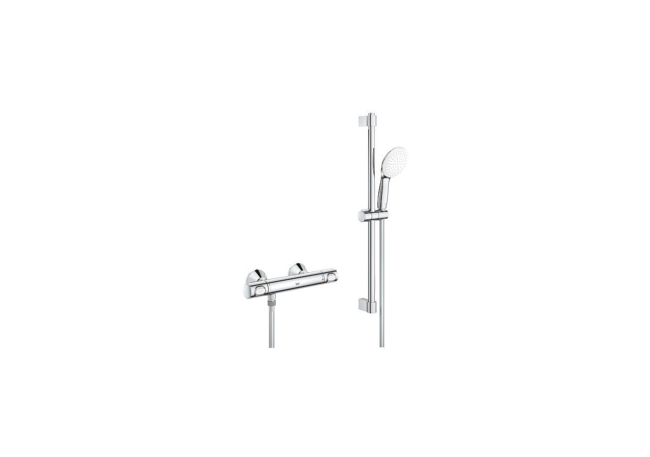 Grohtherm 500 mitigeur thermostatique douche Chromé - 34808001 - Grohe
