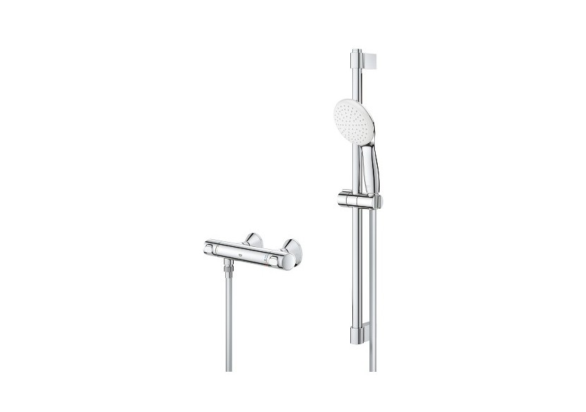 Grohtherm 500 mitigeur thermostatique douche Chromé - 34808001 - Grohe