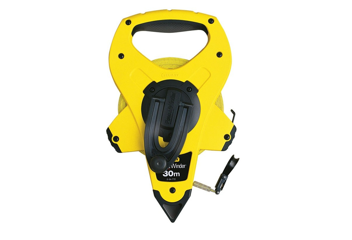 Mesure Longue Ruban Fibre De Verre Powerwinder - Stanley : Confort'Mat