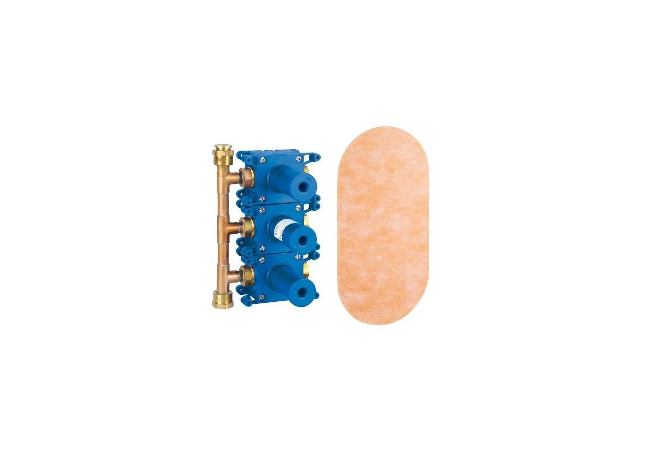 Rapido c corps encastré pour panneau de contrôle 3 sorties 26 880 000 - 35031000 - Grohe