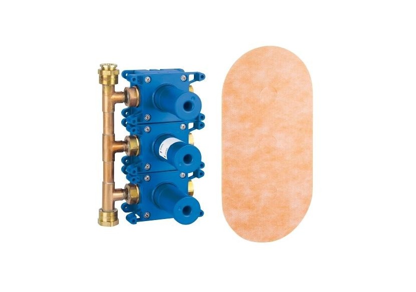 Rapido c corps encastré pour panneau de contrôle 3 sorties 26 880 000 - 35031000 - Grohe