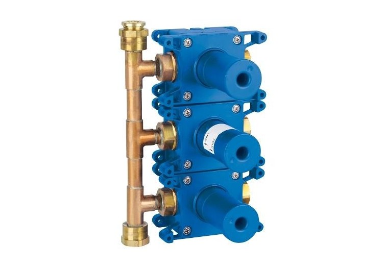 Rapido c corps encastré pour panneau de contrôle 3 sorties 26 880 000 - 35031000 - Grohe 2