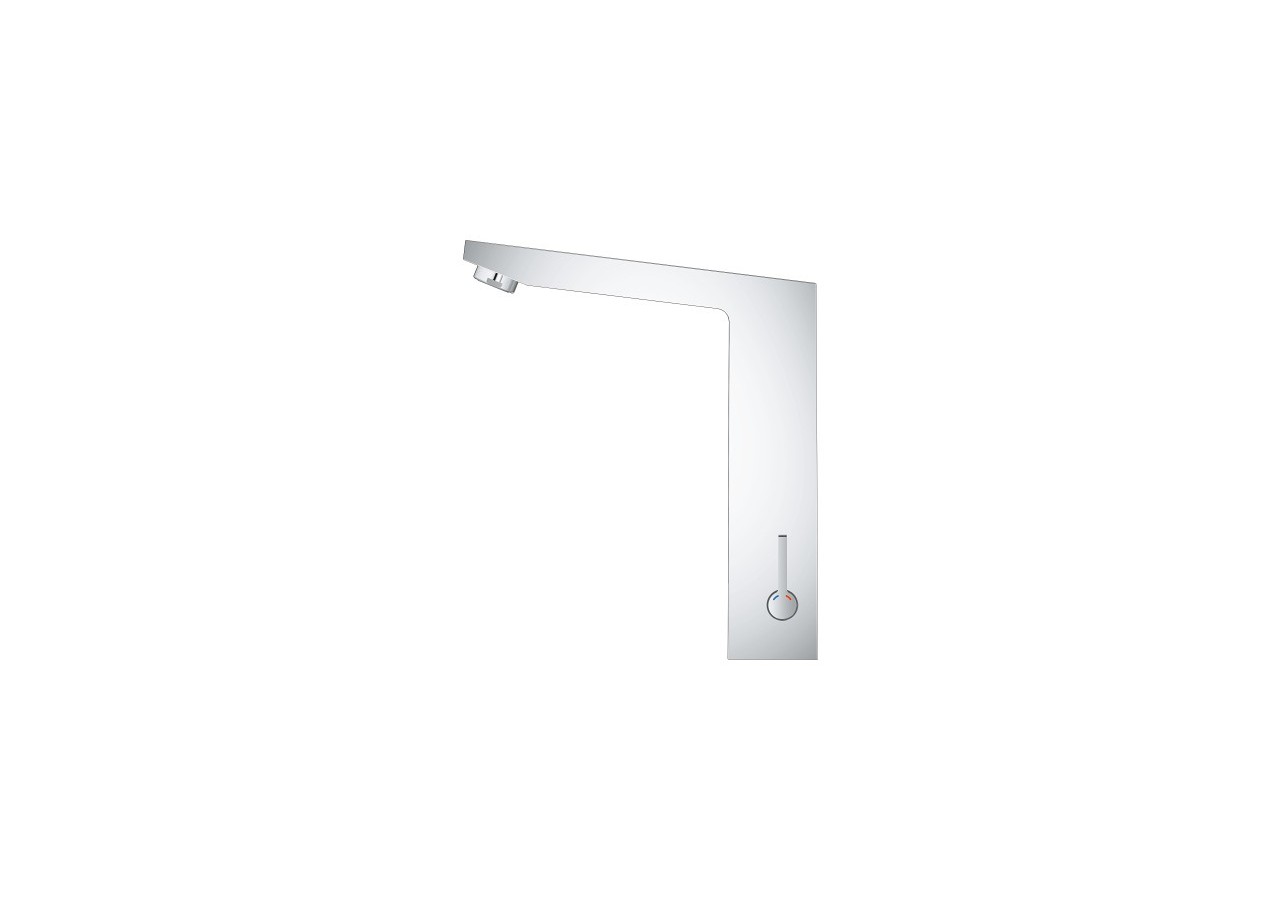 Eurocube e mitigeur lavabo infrarouge avec limiteur de température ajustable Chromé - 36441000 - Grohe