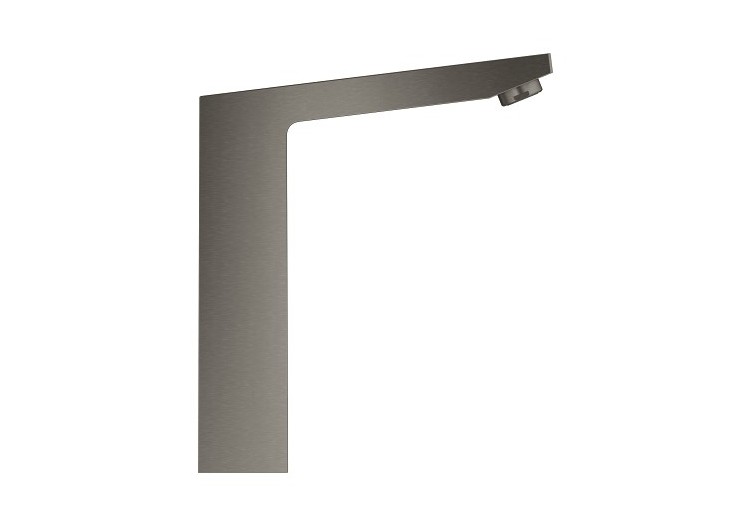 Eurocube e mitigeur lavabo infrarouge avec limiteur de température ajustable Hard Graphite brossé - 36441AL0 - Grohe