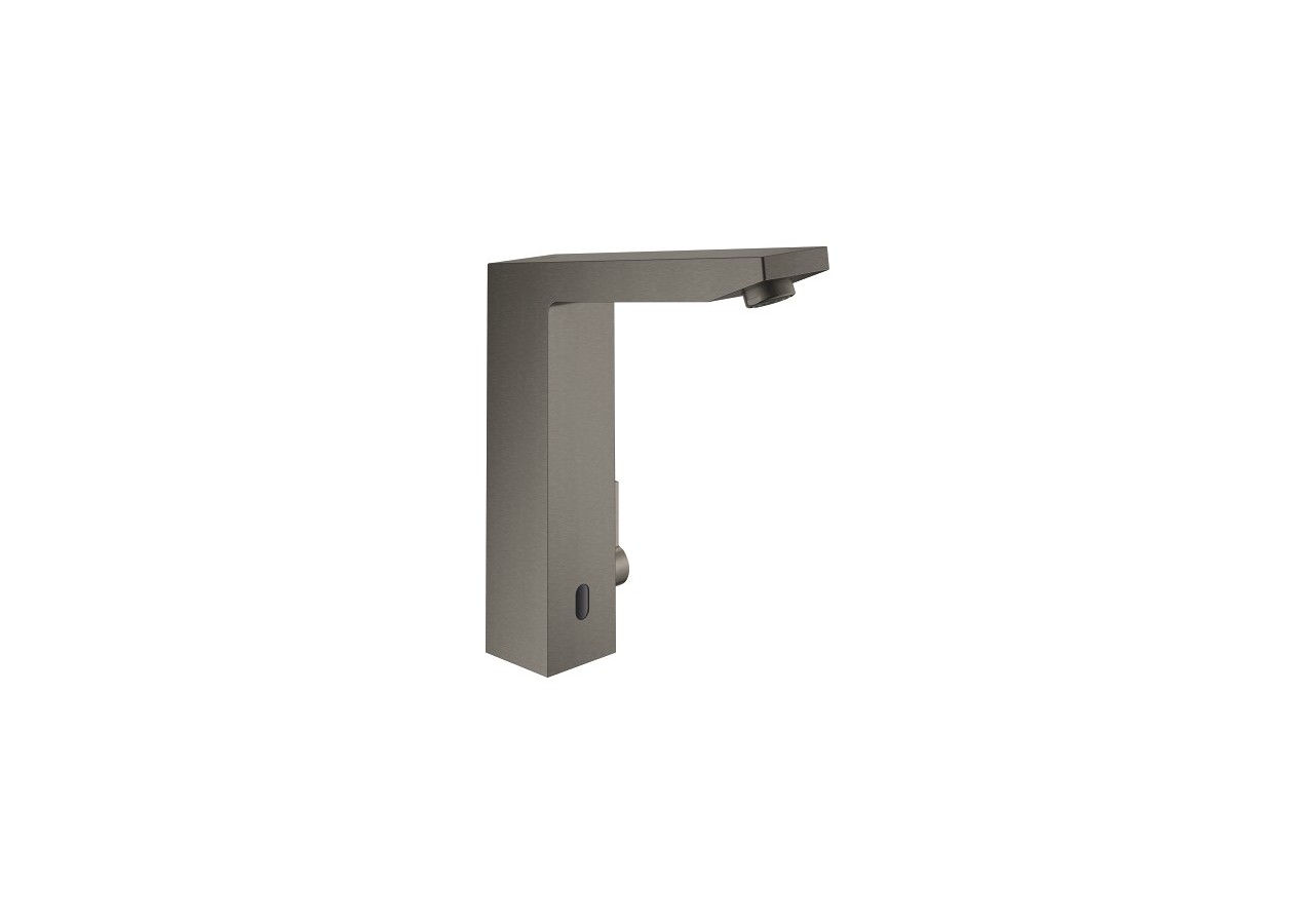 Eurocube e mitigeur lavabo infrarouge avec limiteur de température ajustable Hard Graphite brossé - 36441AL0 - Grohe