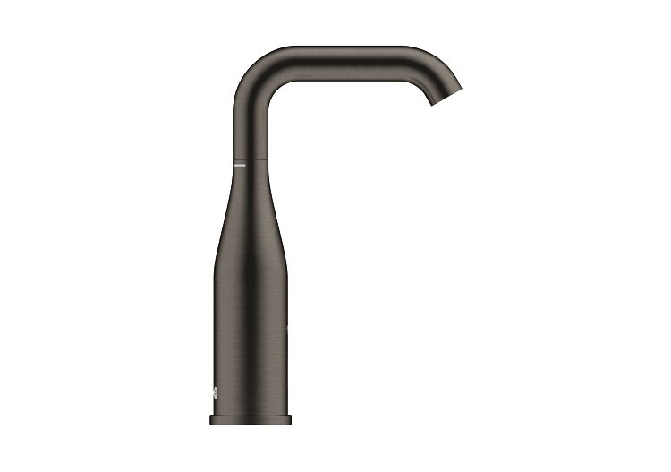 Essence e mitigeur lavabo infrarouge avec limiteur de température ajustable Hard Graphite brossé - 36445AL0 - Grohe