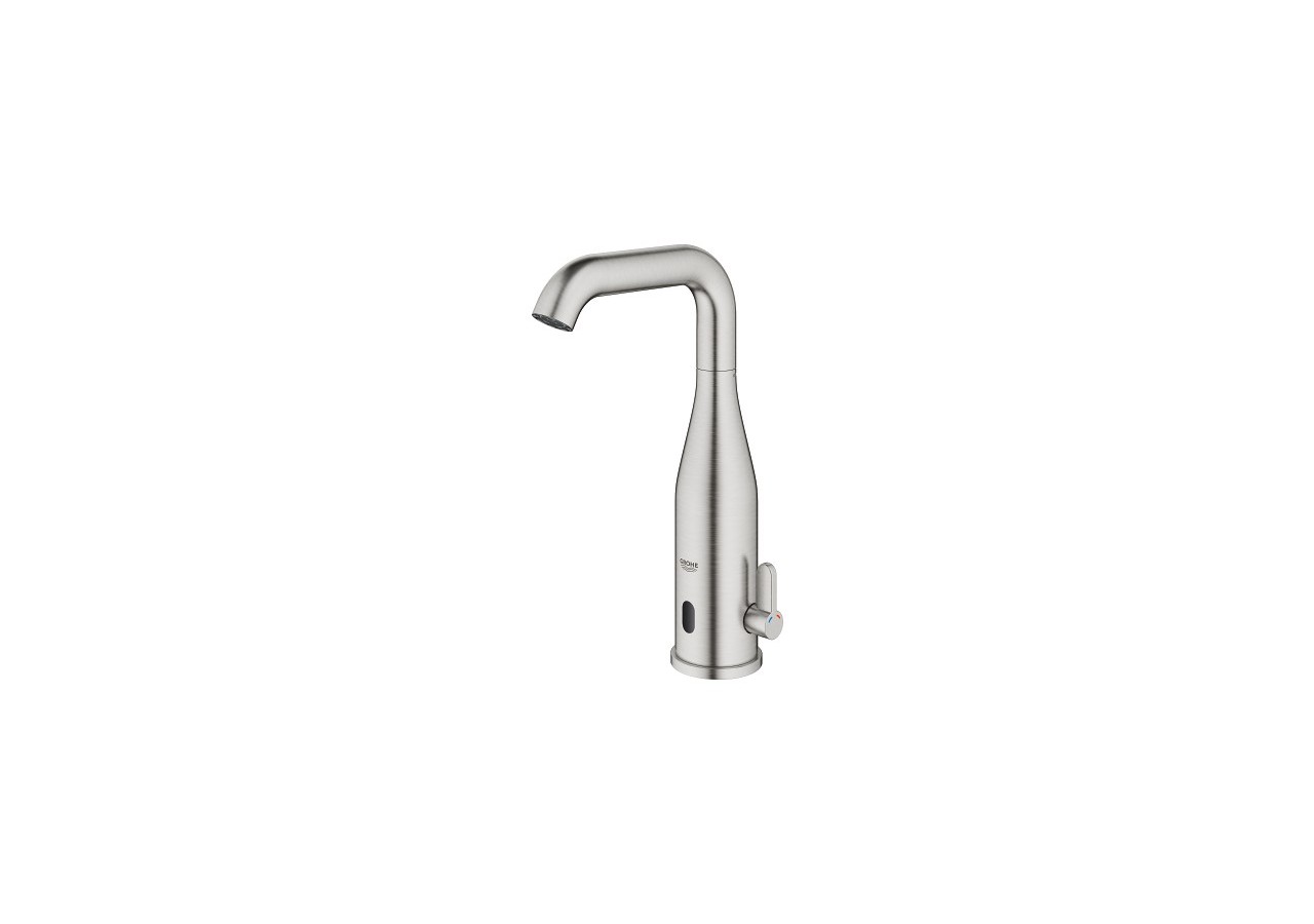 Essence e mitigeur lavabo infrarouge avec limiteur de température ajustable Supersteel - 36445DC0 - Grohe