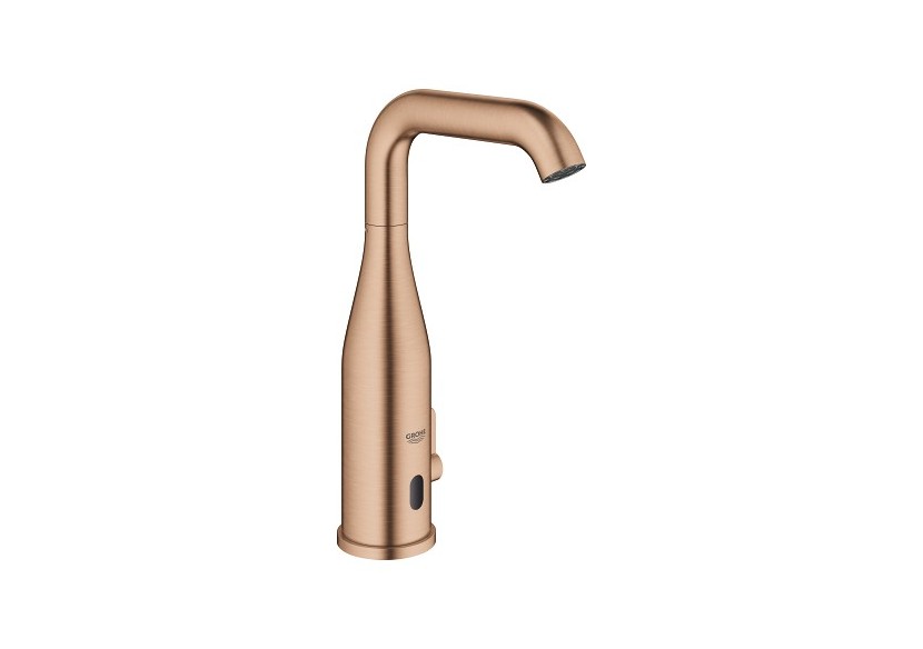 Essence e mitigeur lavabo infrarouge avec limiteur de température ajustable Warm Sunset brossé - 36445DL0 - Grohe