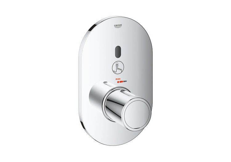 Eurosmart cosmopolitan e special façade infrarouge pour corps thermostatique douche Chromé - 36456000 - Grohe 2