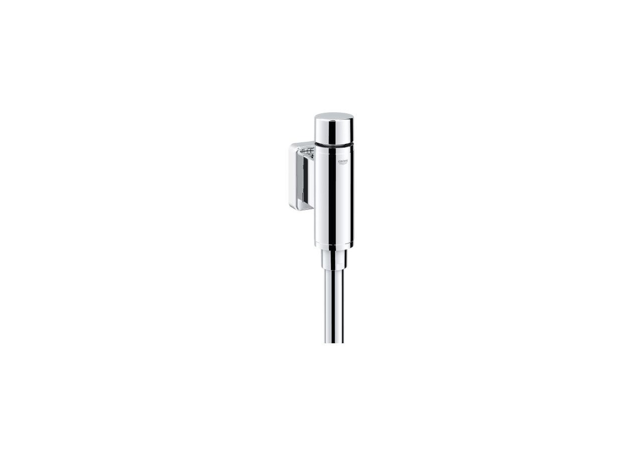 Rondo robinet de chasse pour urinoir Chromé - 37342000 - Grohe