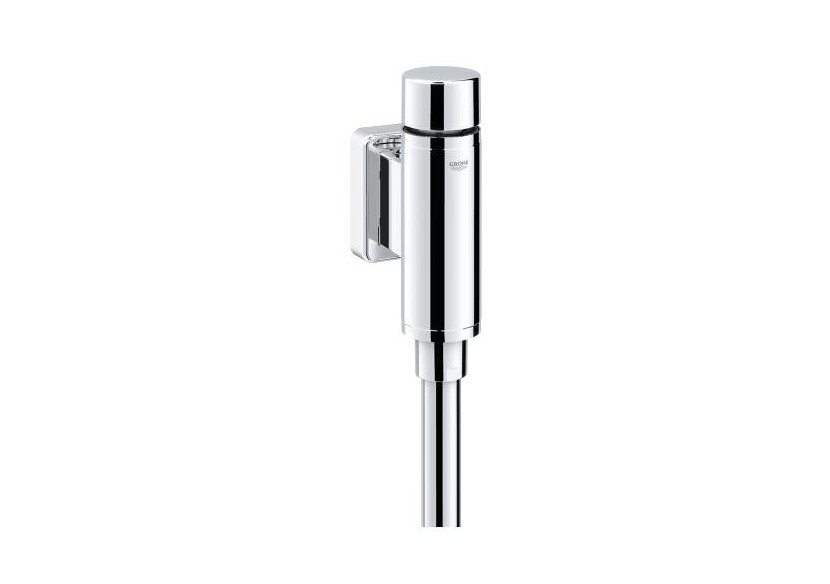 Rondo robinet de chasse pour urinoir Chromé - 37342000 - Grohe