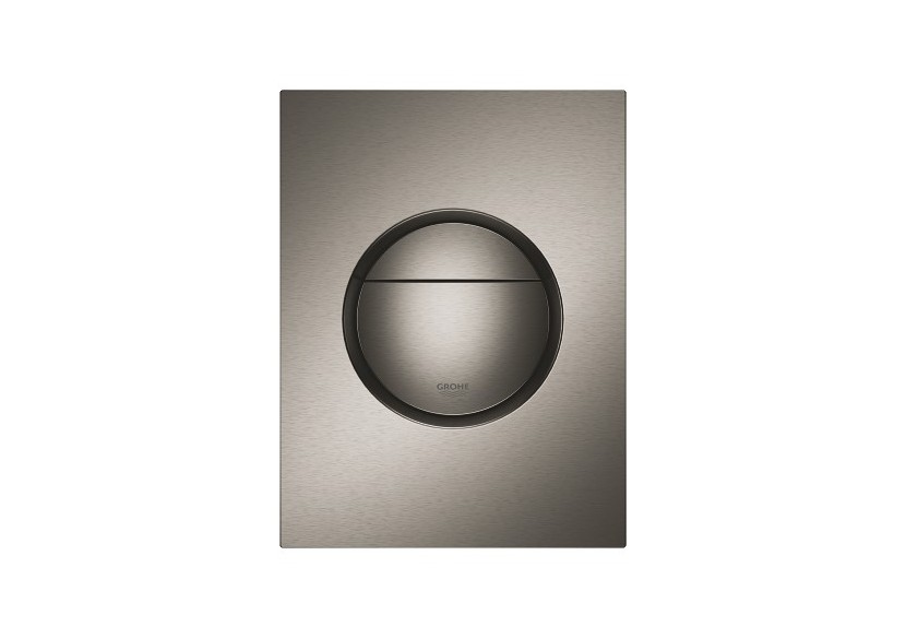 Nova cosmopolitan taille s plaque de commande Hard Graphite brossé - 37601AL0 - Grohe
