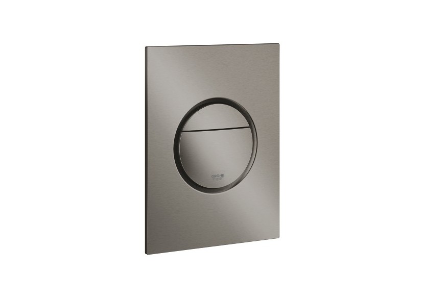Nova cosmopolitan taille s plaque de commande Hard Graphite brossé - 37601AL0 - Grohe