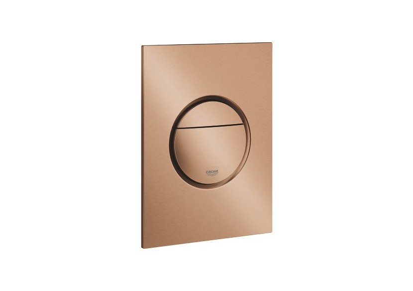 Nova cosmopolitan taille s plaque de commande Warm Sunset brossé - 37601DL0 - Grohe