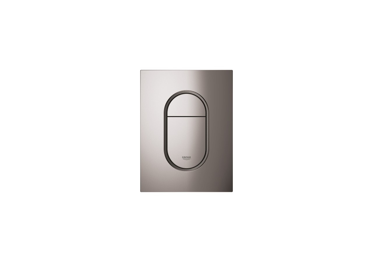 Arena cosmopolitan taille s plaque de commande Hard Graphite - 37624A00 - Grohe