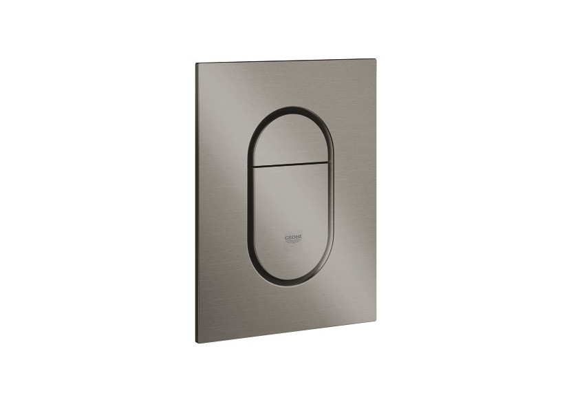 Arena cosmopolitan taille s plaque de commande Hard Graphite brossé - 37624AL0 - Grohe