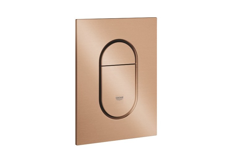 Arena cosmopolitan taille s plaque de commande Warm Sunset brossé - 37624DL0 - Grohe 2