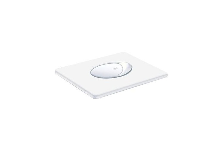 Skate air plaque de commande Blanc alpin - 38506SH0 - Grohe 2