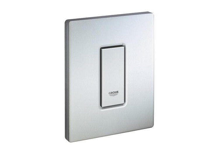 Skate cosmopolitan plaque de commande en acier inox Inox - 38784SD0 - Grohe 2