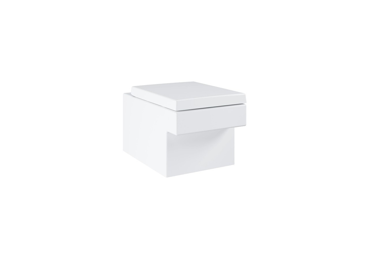 Cube ceramic abattant wc fermeture frein de chute Blanc alpin - 39488000 - Grohe
