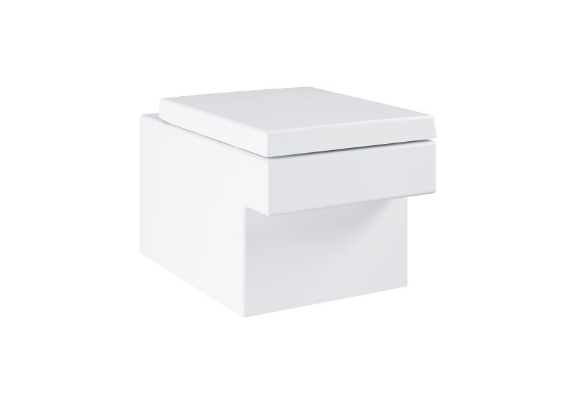 Cube ceramic abattant wc fermeture frein de chute Blanc alpin - 39488000 - Grohe