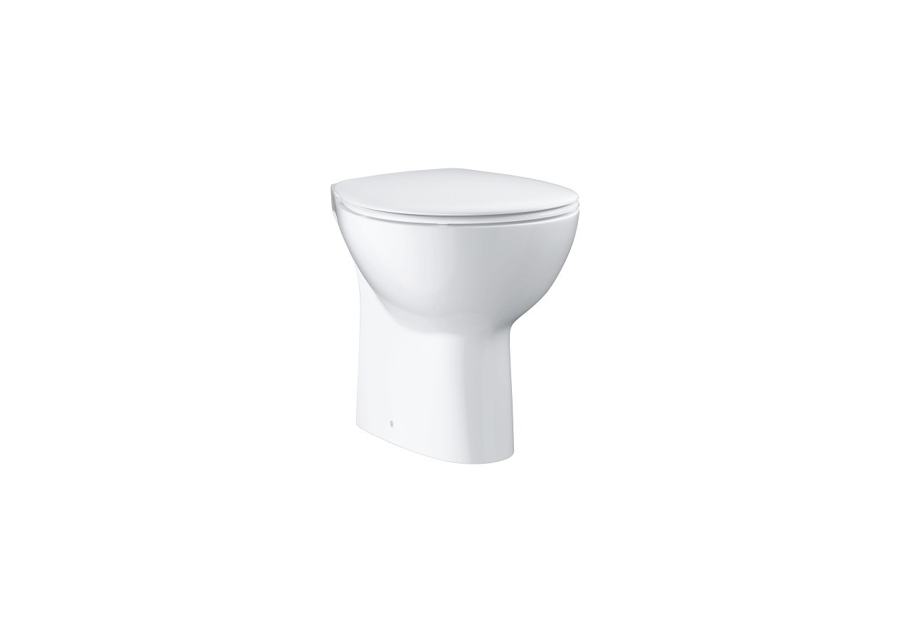 Bau ceramic abattant wc fermeture frein de chute Blanc alpin - 39493000 - Grohe