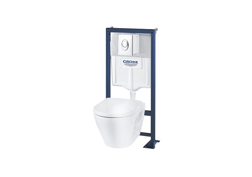 Solido pack bâti wc solido harmony rimless Chromé - 39595000 - Grohe