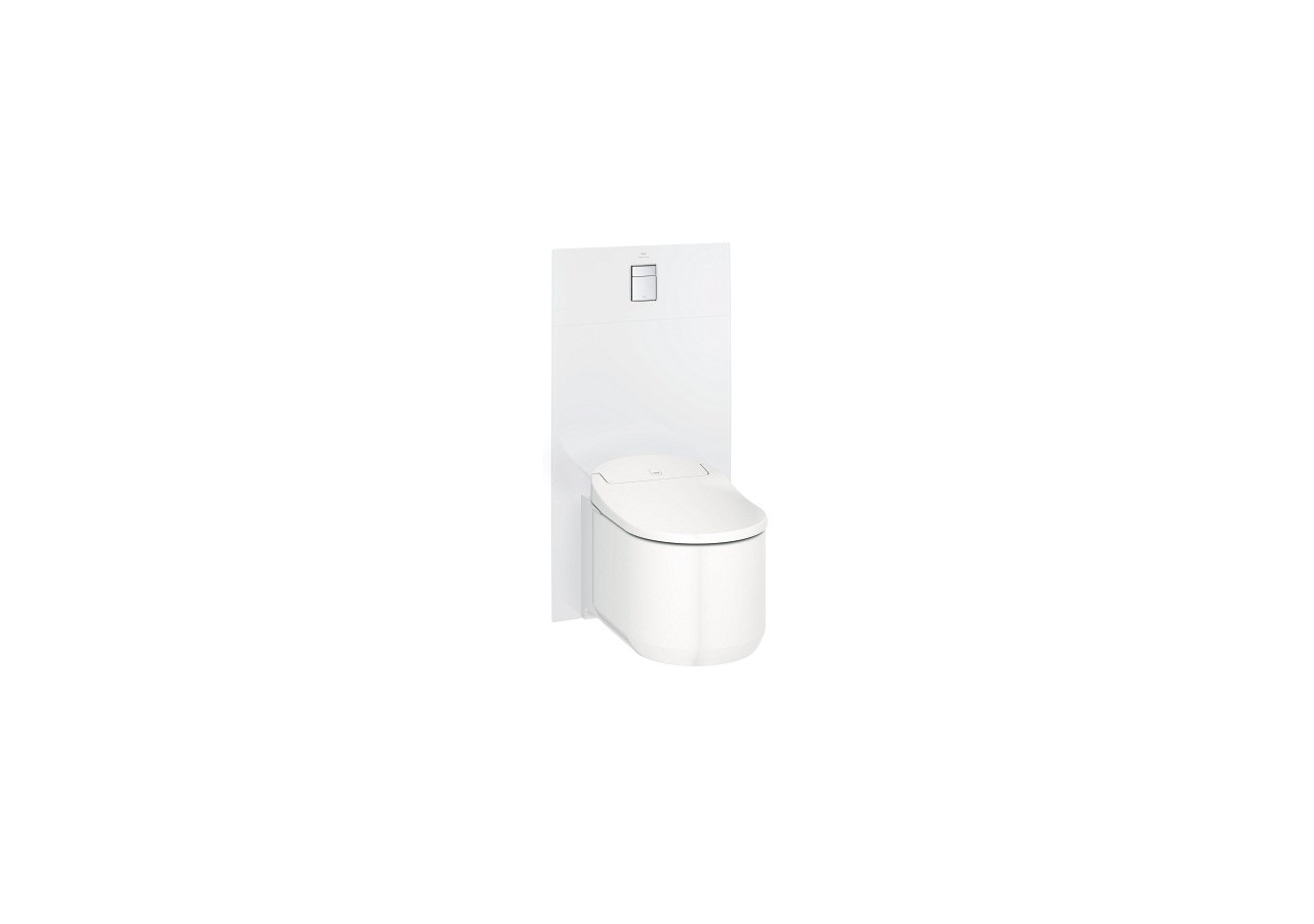 Module d'habillage en verre Blanc - 39980LS0 - Grohe