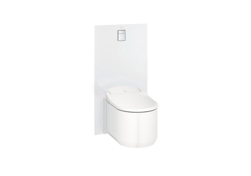 Module d'habillage en verre Blanc - 39980LS0 - Grohe