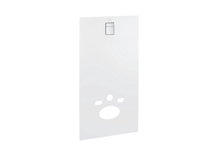 Module d'habillage en verre Blanc - 39980LS0 - Grohe 2