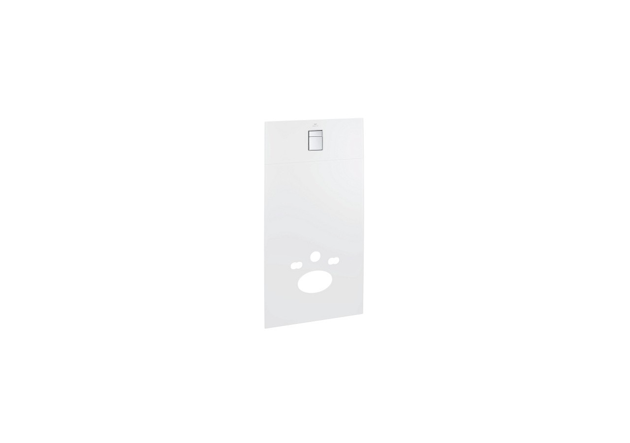Module d'habillage en verre Blanc - 39980LS0 - Grohe