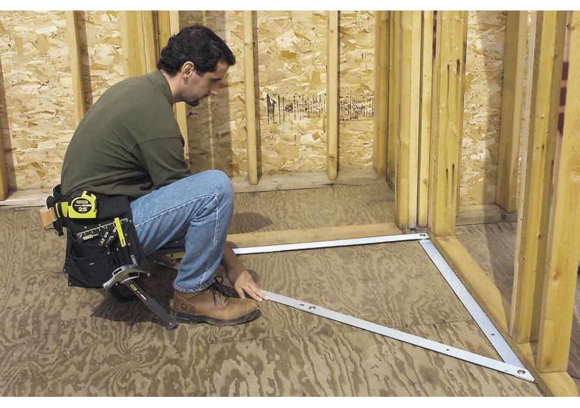 Equerre Depliante 120 X 120 X 170Cm - Stanley : Confort'Mat