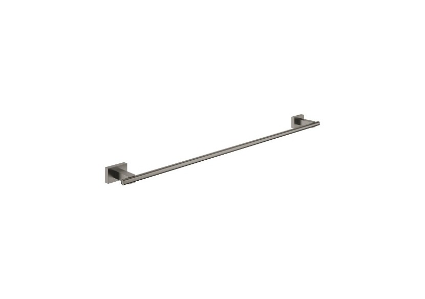 Essentials cube barre porte-serviettes Hard Graphite brossé - 40509AL1 - Grohe