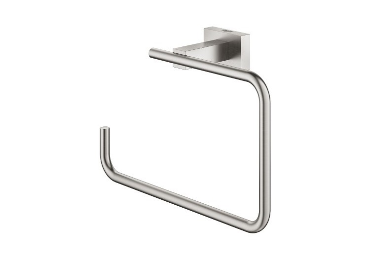 Essentials cube anneau porte-serviette Supersteel - 40510DC1 - Grohe