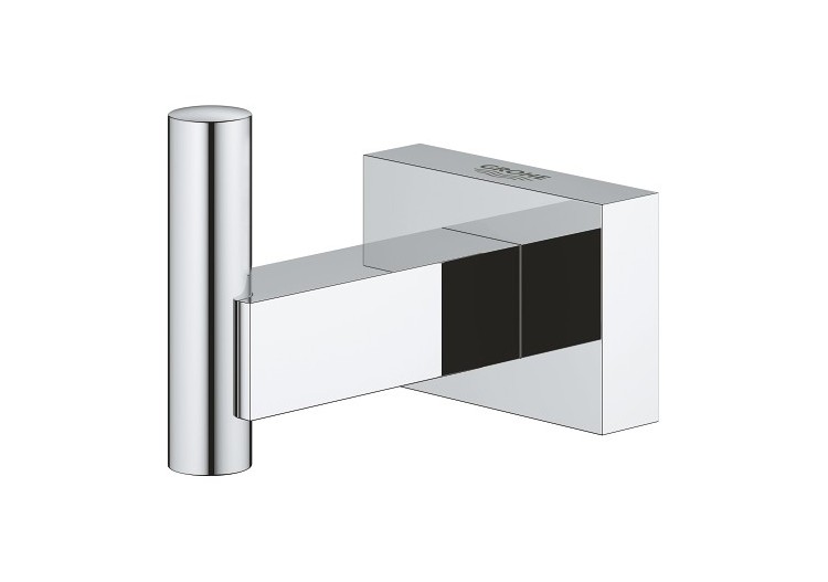 Essentials cube patère murale Chromé - 40511001 - Grohe