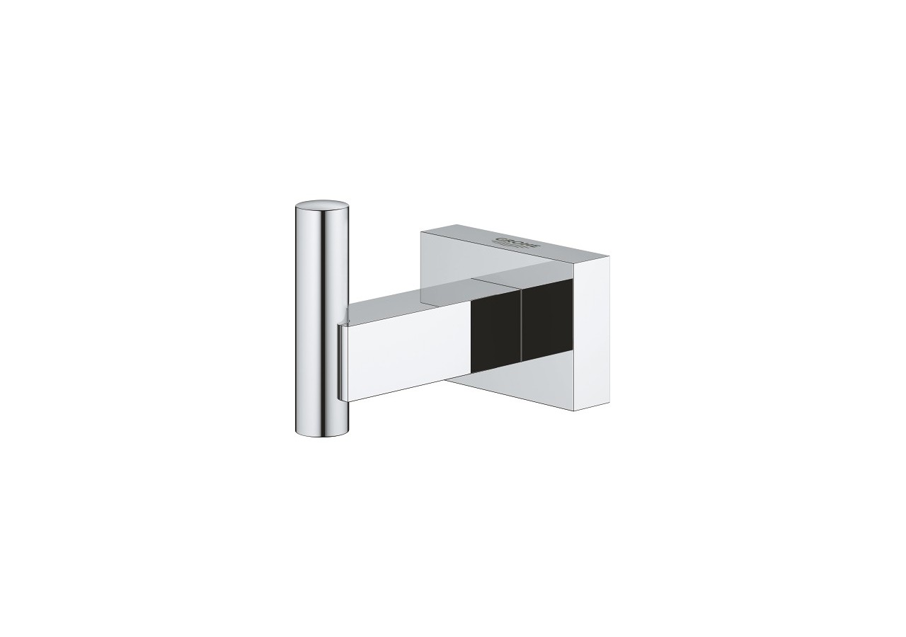 Essentials cube patère murale Chromé - 40511001 - Grohe