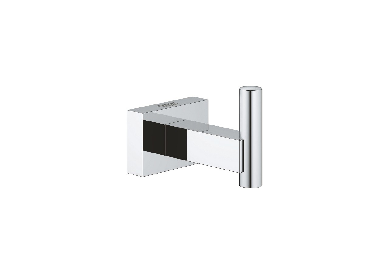 Essentials cube patère murale Chromé - 40511001 - Grohe