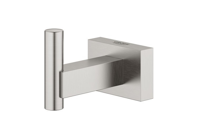 Essentials cube patère murale Supersteel - 40511DC1 - Grohe