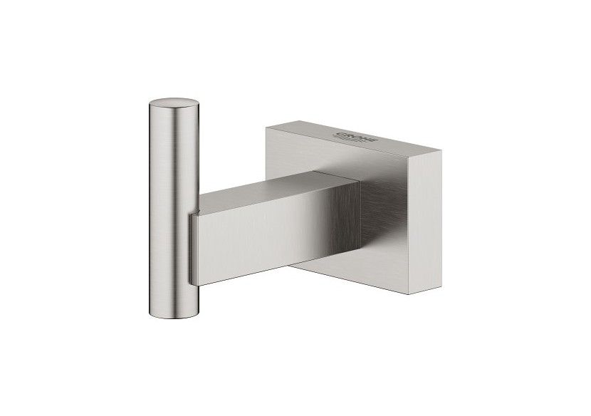 Essentials cube patère murale Supersteel - 40511DC1 - Grohe