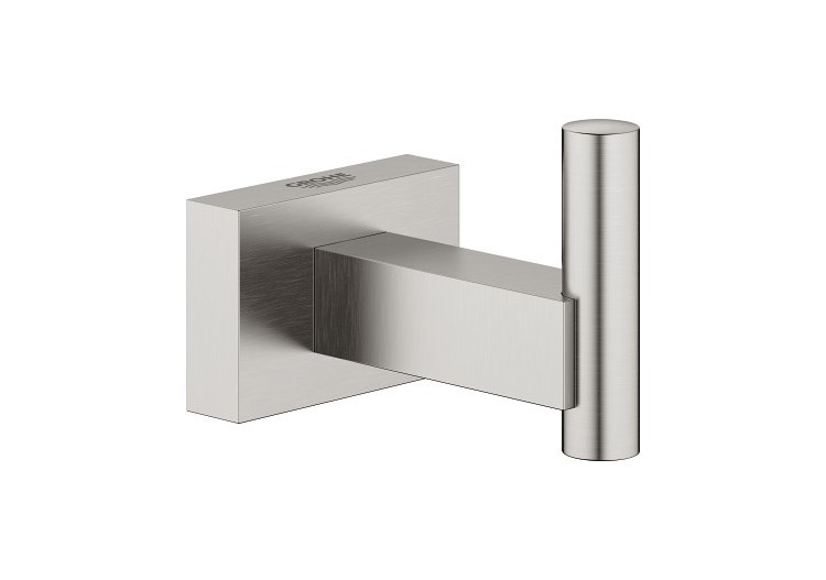 Essentials cube patère murale Supersteel - 40511DC1 - Grohe 2