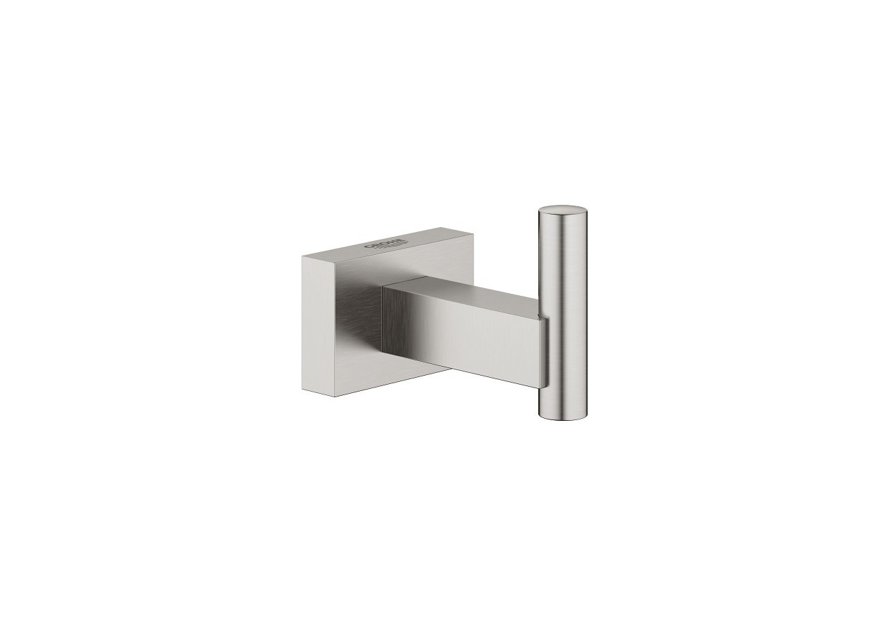 Essentials cube patère murale Supersteel - 40511DC1 - Grohe
