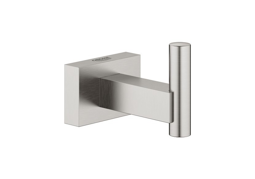 Essentials cube patère murale Supersteel - 40511DC1 - Grohe