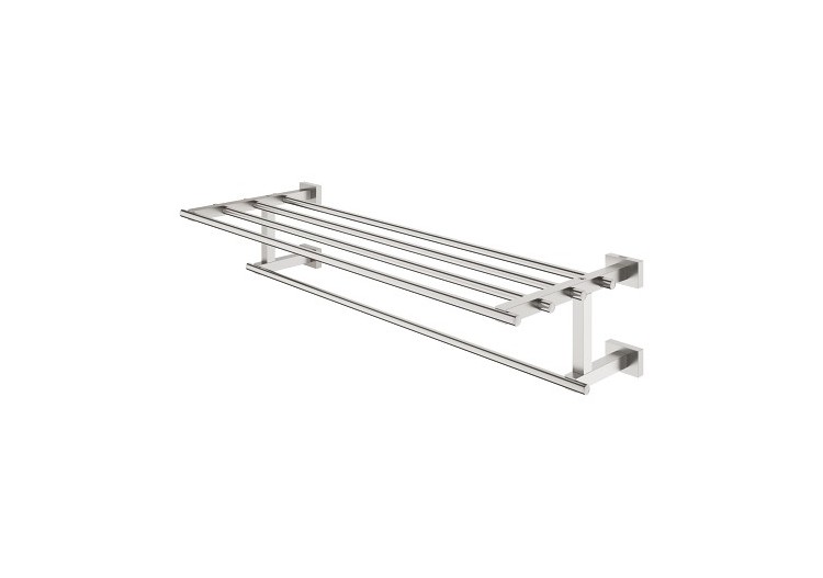 Essentials cube rack porte-serviettes Supersteel - 40512DC1 - Grohe