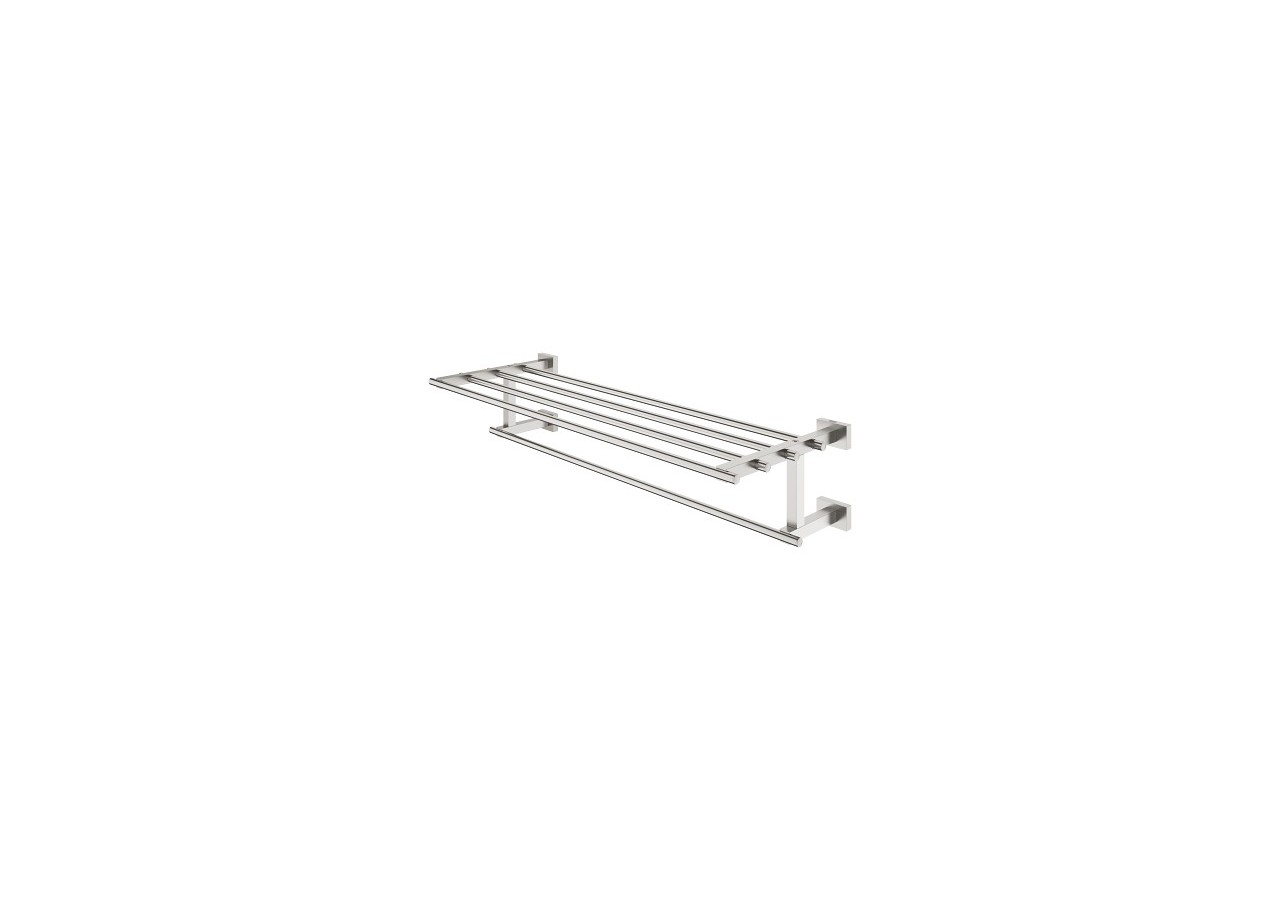 Essentials cube rack porte-serviettes Supersteel - 40512DC1 - Grohe