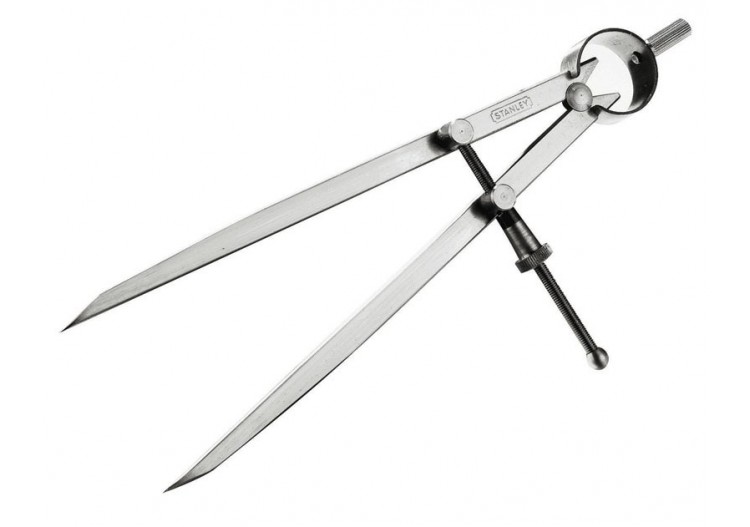 Compas A Ressort A Pointe 200Mm - Stanley : Confort'Mat