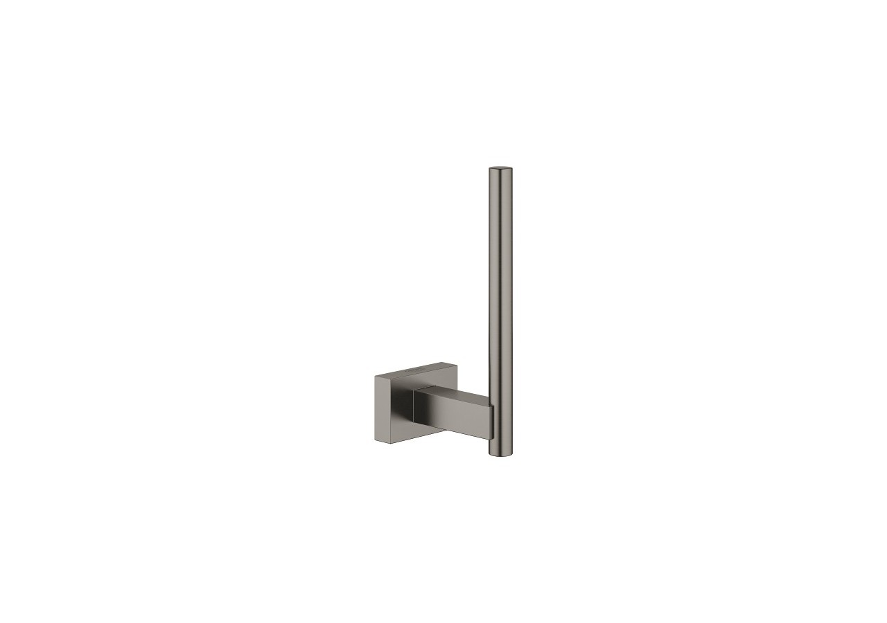 Essentials cube réserve de papier Hard Graphite brossé - 40623AL1 - Grohe