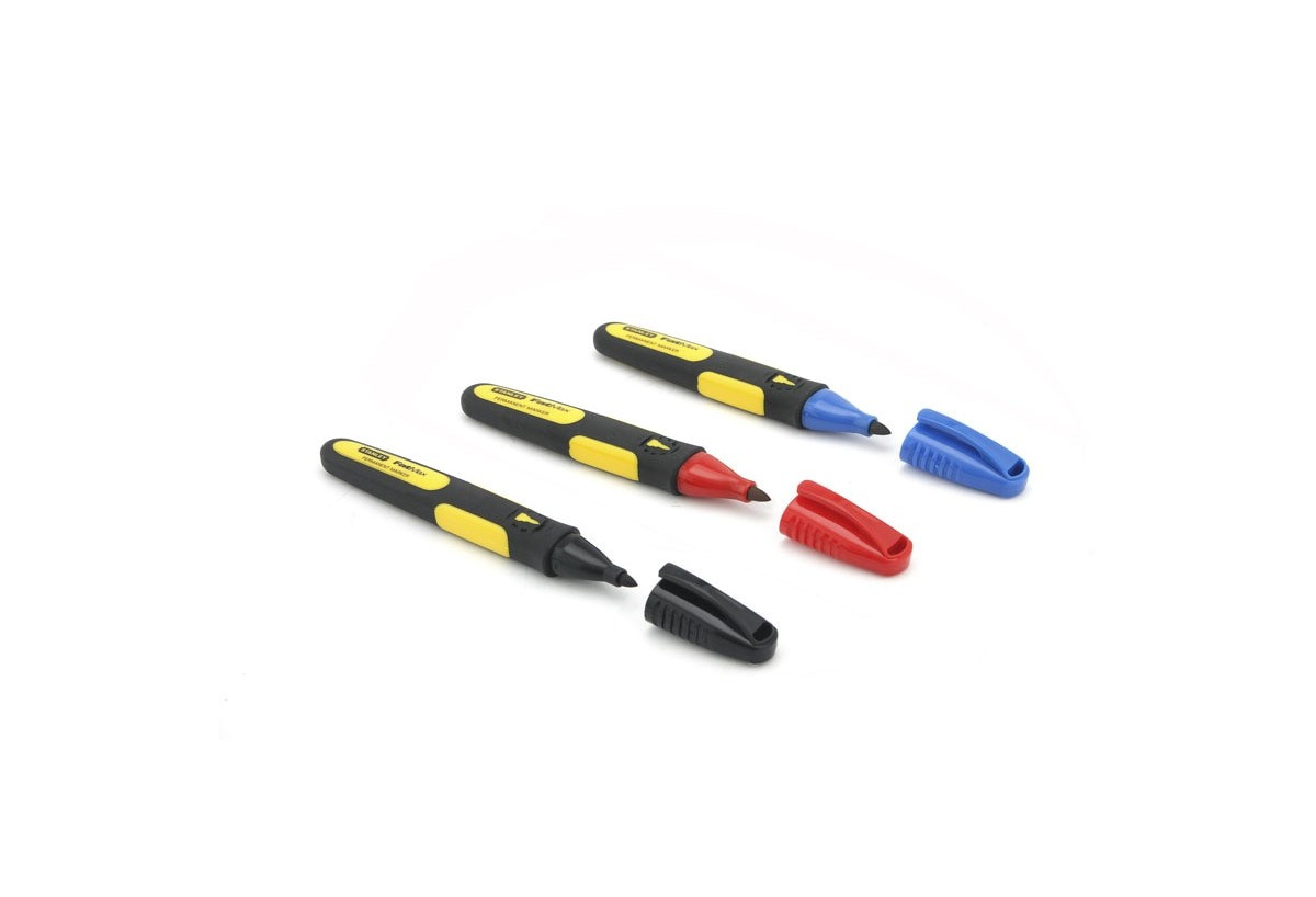 Marqueur Pointe Fine - 3 Couleurs - Carte 3Pcs -   - Fatmax : Confort'Mat