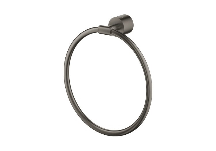 Atrio anneau porte-serviette Hard Graphite brossé - 40887AL0 - Grohe