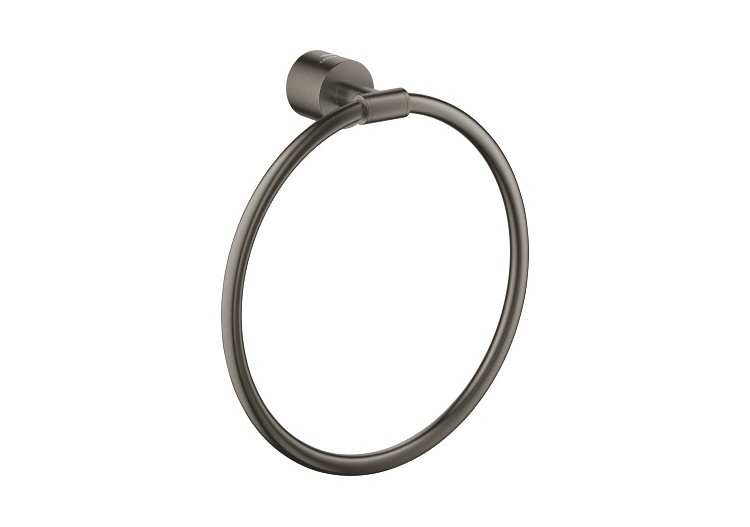 Atrio anneau porte-serviette Hard Graphite brossé - 40887AL0 - Grohe 2