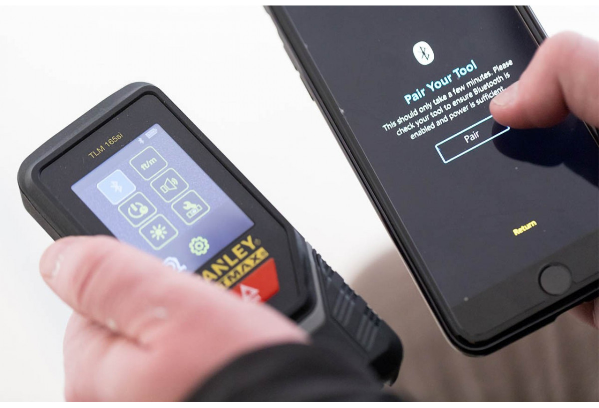 Mesure Laser Tlm165Si Bluetooth - 60M - Stanley : Confort'Mat